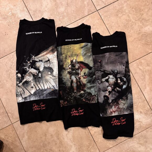 Darc Sport "Echoes Of Valhalla" 3 Tee bundle XL - Picture 1 of 8